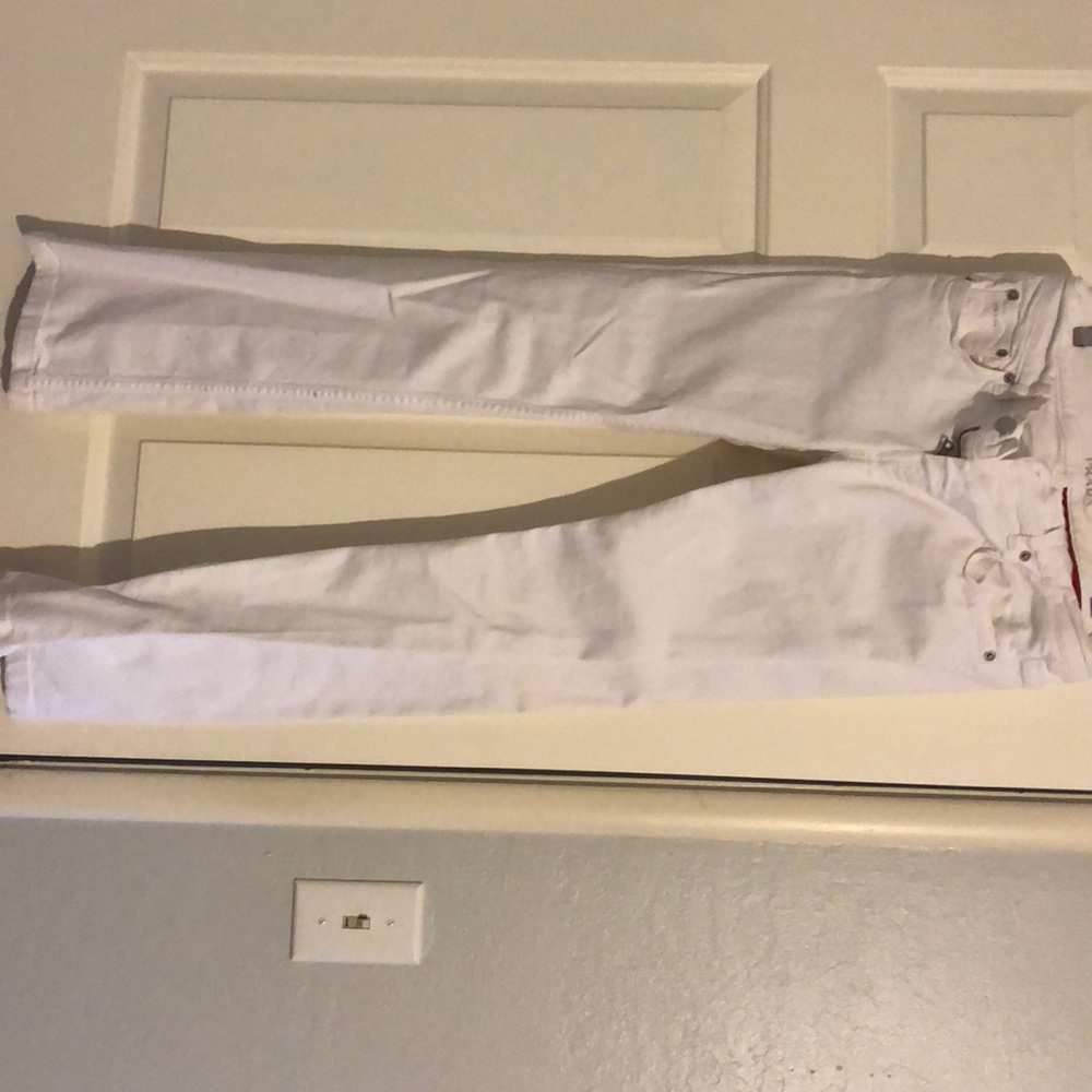 Prada jeans. White classic fit.